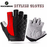 Rockbros Red Gloves